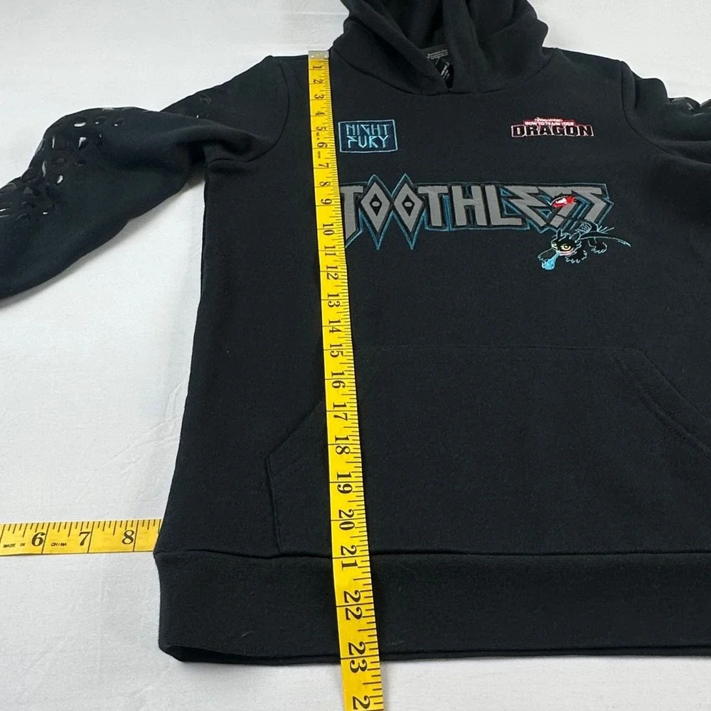 Box Lunch Toothless How Train Your Dragon Night Fury Hoodie Youth Large